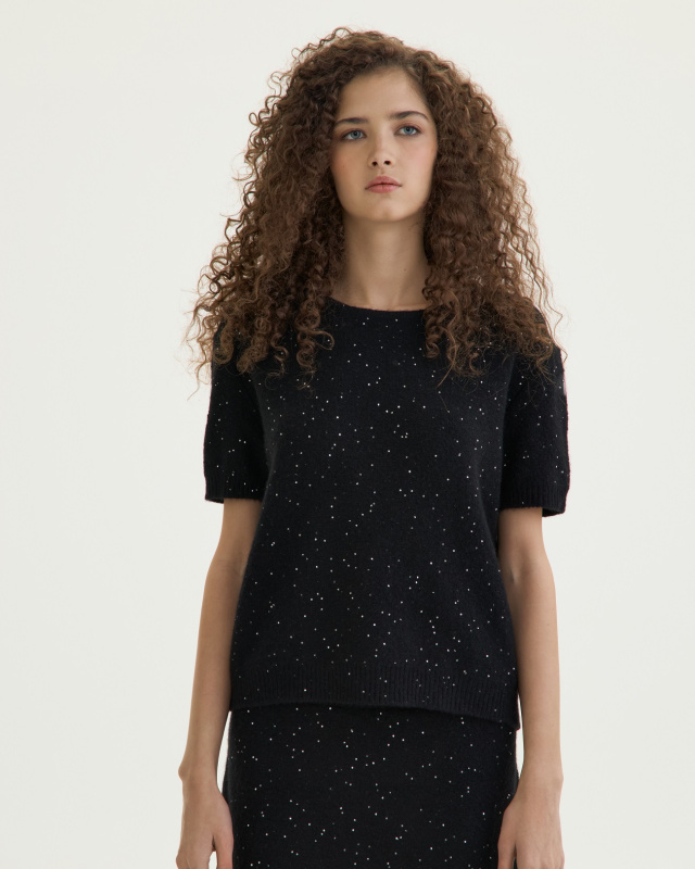 Кашемировая футболка ADCTED (Addicted)