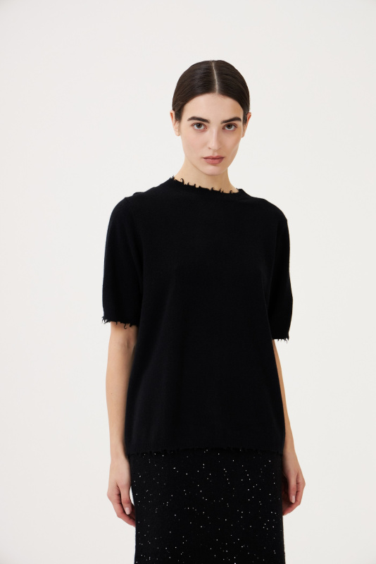 Кашемировая футболка ADCTED (Addicted)