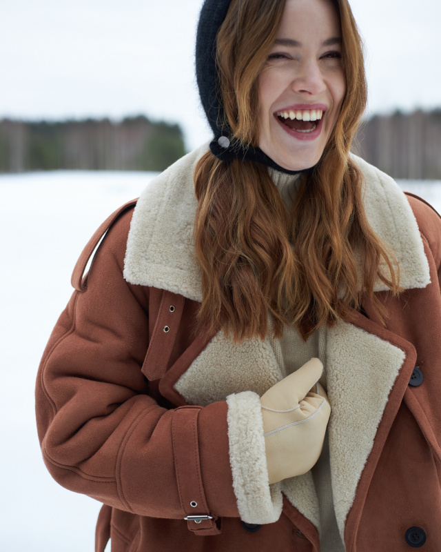 Дубленка из овчины ADCTED (Addicted)