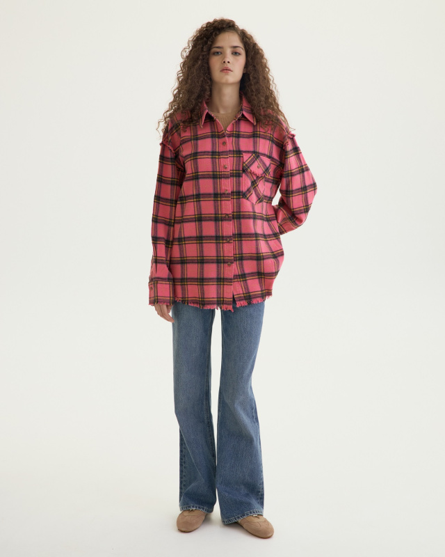 Хлопковая рубашка ADCTED (Addicted)