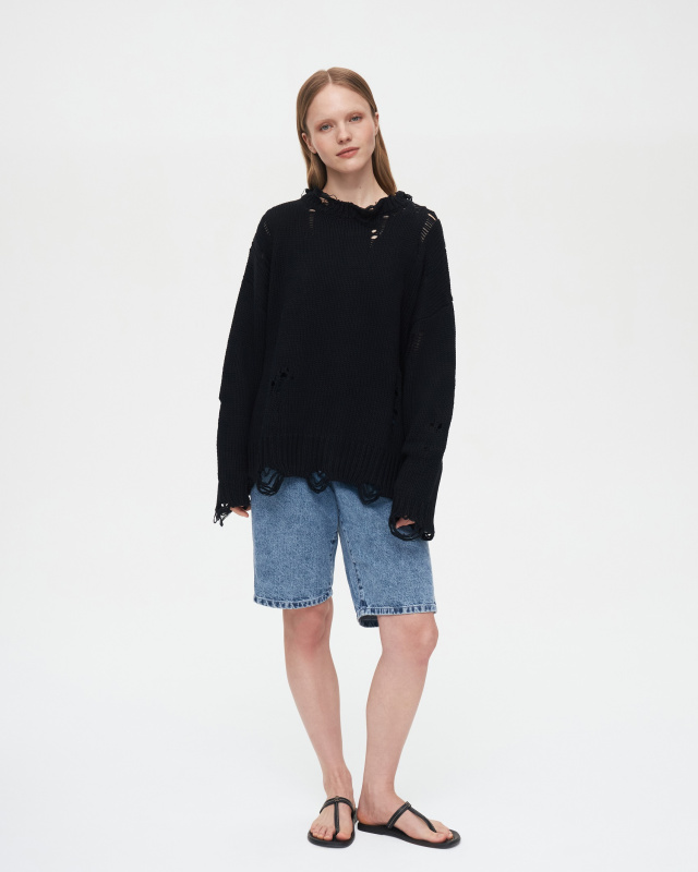 Хлопковый джемпер ADCTED (Addicted)