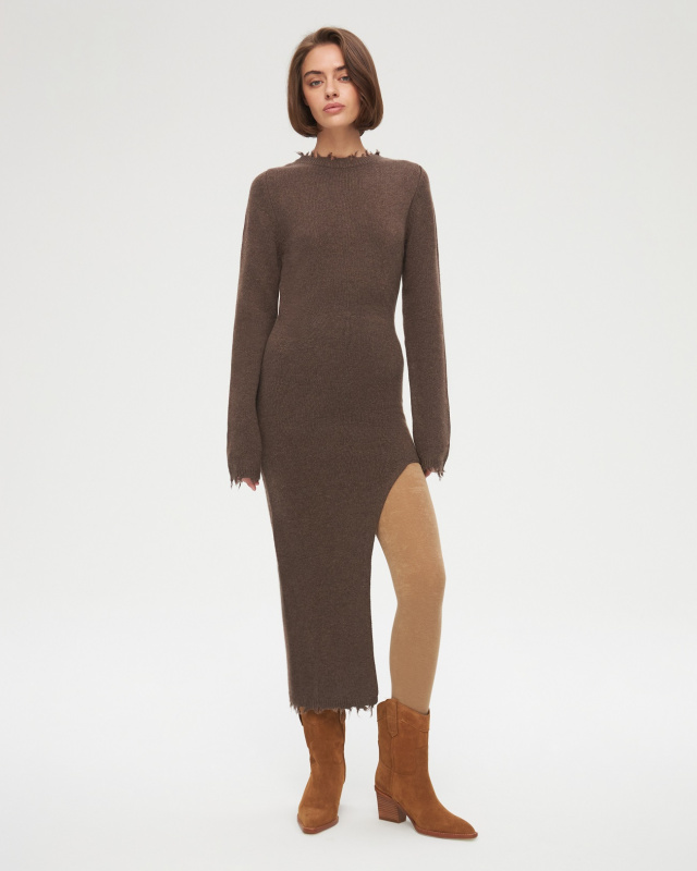 Платье из шерсти и кашемира ADCTED (Addicted)