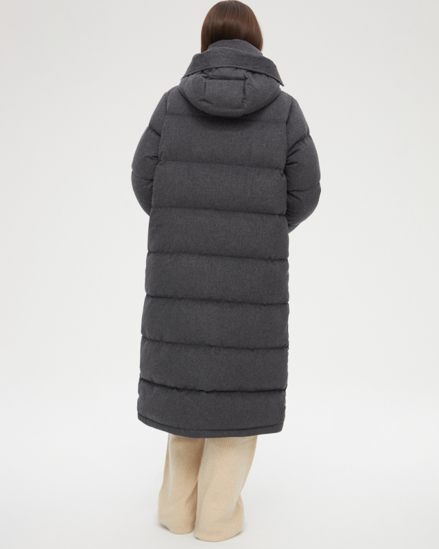 Кашемировый пуховик ADCTED (Addicted)