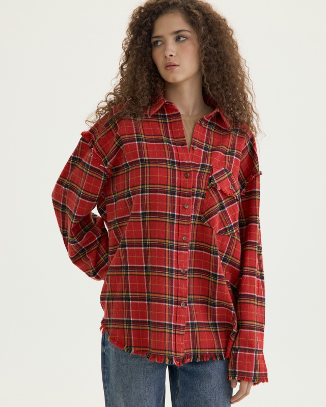 Хлопковая рубашка ADCTED (Addicted)