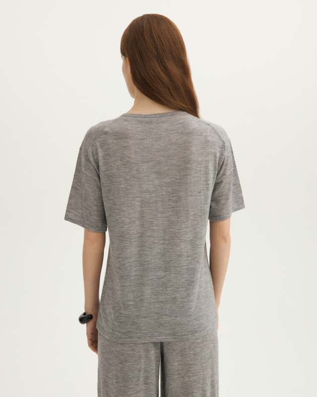 Шерстяная футболка ADCTED (Addicted)