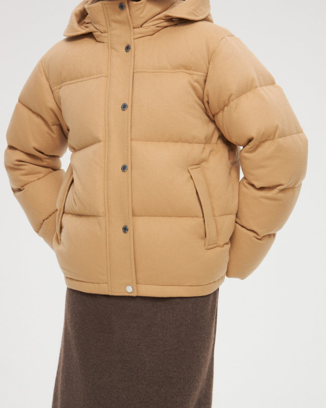 Кашемировый пуховик ADCTED (Addicted)