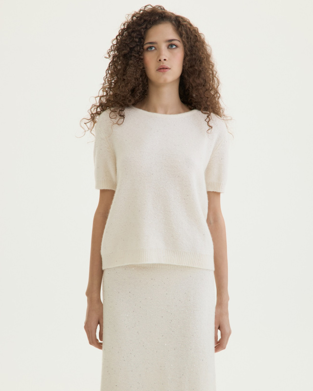 Кашемировая футболка ADCTED (Addicted)