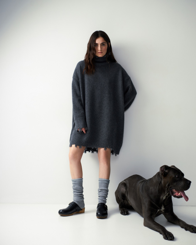 Кашемировое платье ADCTED (Addicted)