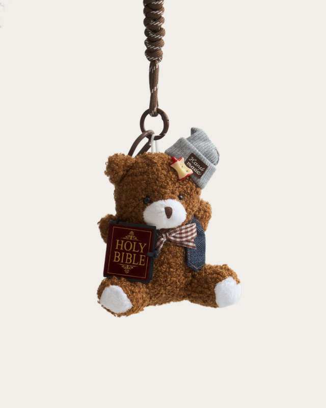 Брелок "мишка Holy Bible" ADCTED (Addicted)