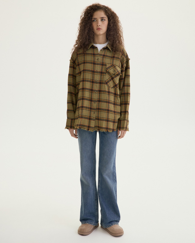 Хлопковая рубашка ADCTED (Addicted)