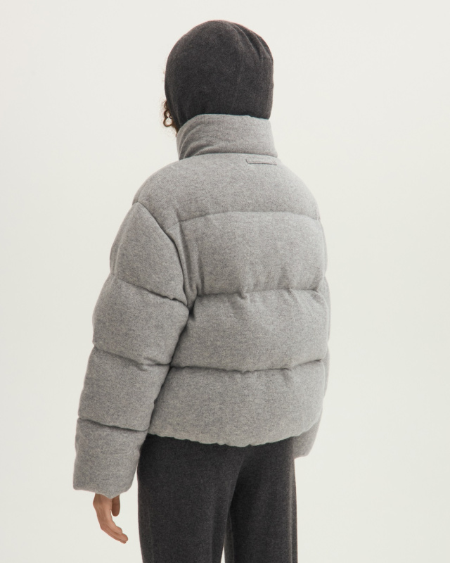 Кашемировый пуховик ADCTED (Addicted)