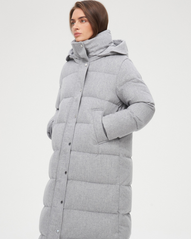 Кашемировый пуховик ADCTED (Addicted)