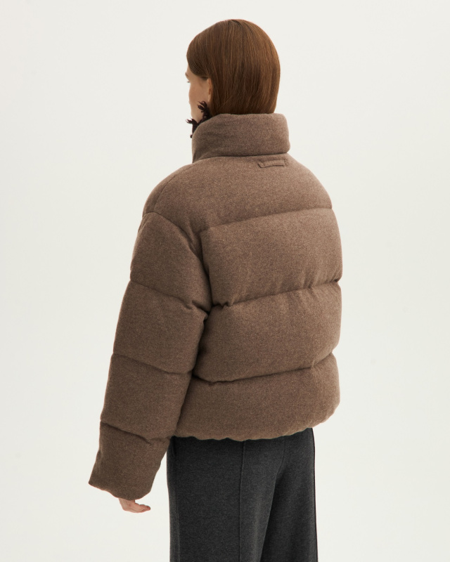 Кашемировый пуховик ADCTED (Addicted)