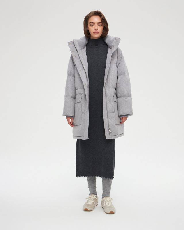 Кашемировый пуховик ADCTED (Addicted)