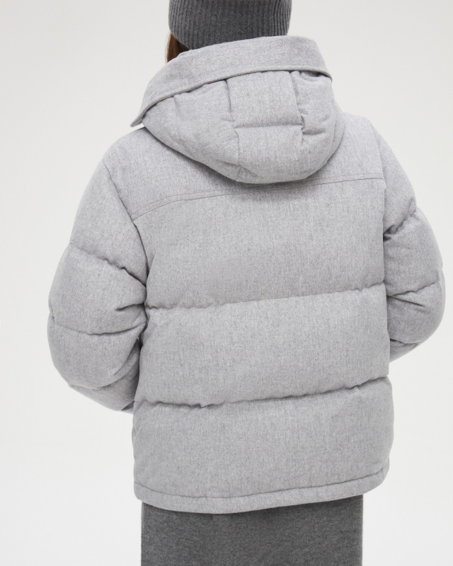 Кашемировый пуховик ADCTED (Addicted)