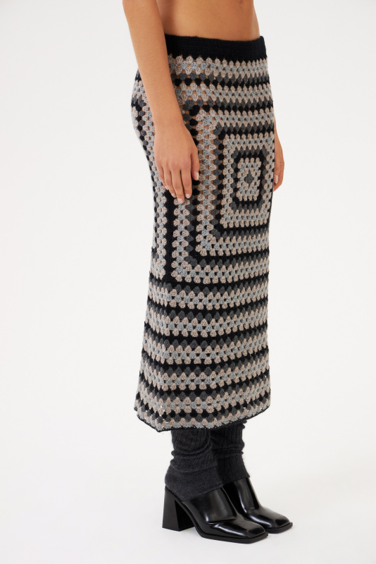 Кашемировая юбка ADCTED (Addicted)