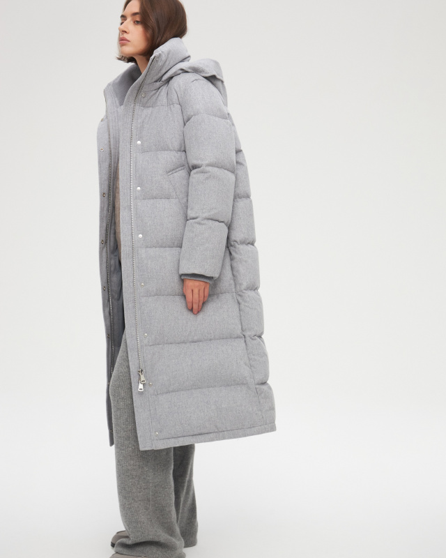 Кашемировый пуховик ADCTED (Addicted)