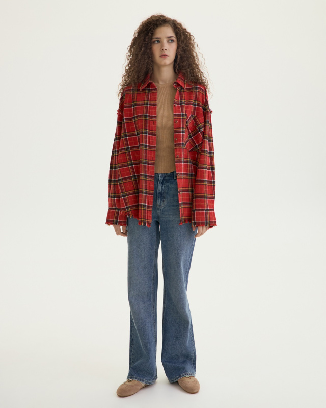 Хлопковая рубашка ADCTED (Addicted)