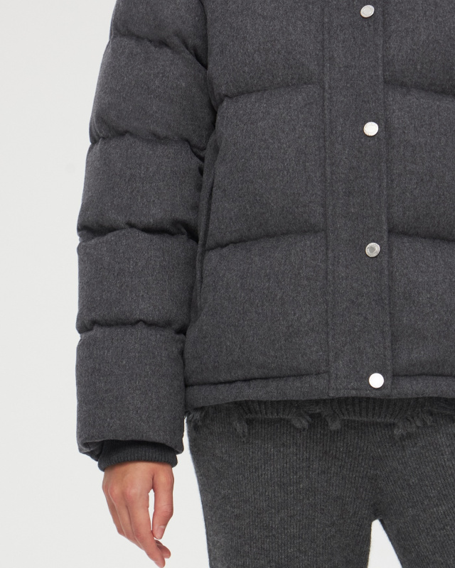 Кашемировый пуховик ADCTED (Addicted)