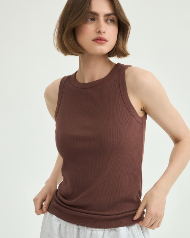 Хлопковый топ ADCTED (Addicted)