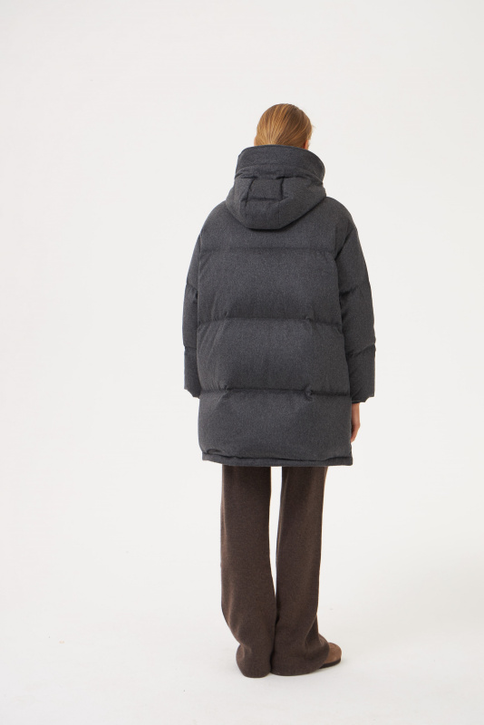 Кашемировый пуховик ADCTED (Addicted)