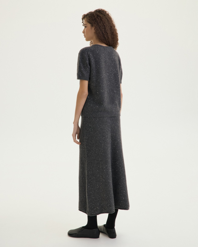 Кашемировая футболка ADCTED (Addicted)