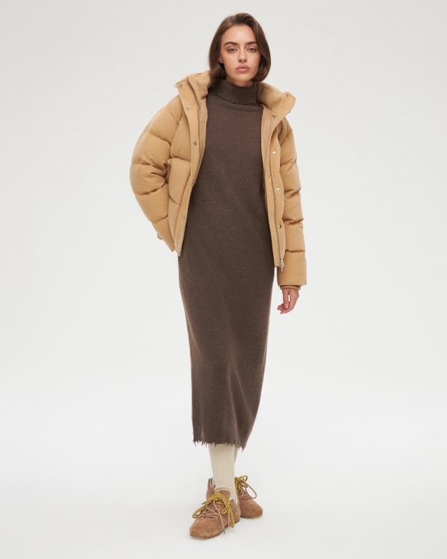 Кашемировый пуховик ADCTED (Addicted)