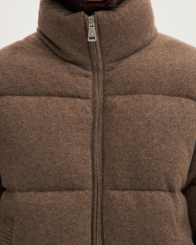 Кашемировый пуховик ADCTED (Addicted)